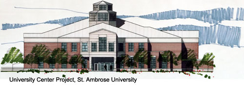 University Center Project, St. Ambrose University